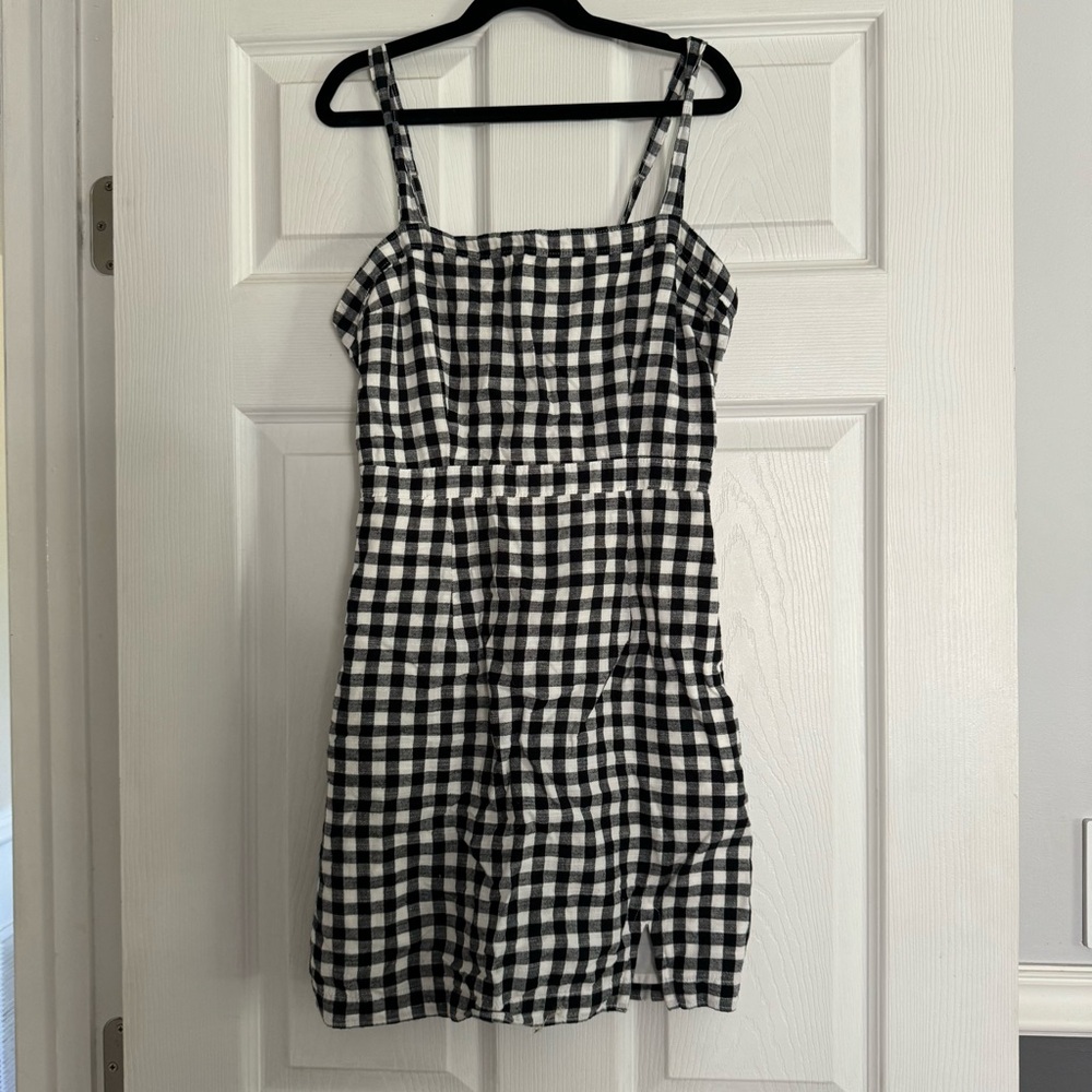 Abercrombie & Fitch Gingham Mini Dress